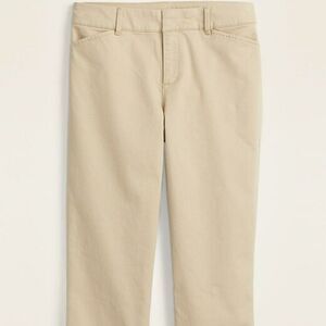 Old Navy Pixie Chino Capri Khaki/Upper Crust Sz 8